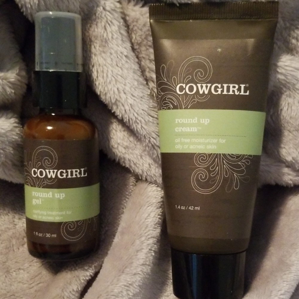 Cowgirl round up gel & cream made in USA acne